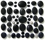 Complete Massage Set-50 basalt stones